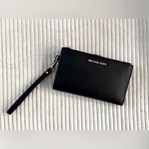 Michael Kors Black Clutch/Wristlet